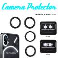 For Nothing Phone 1 5G Alloy Metal and Tempered Glass Camera Lens Protector Rings. 