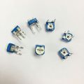 10Pcs- RM065 RM-065 VR 50K Ohm 503  Potentiometer Trimmer Trim Pot 50K Ohm 503 Trimpot Potentiometer Variable Resistor Top Adjustment Single Turn 6mm V/R Electrical Circuitry & Parts. 