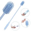 Silicone Bottle Cleaning Brush Bottle Cleaner for Washing Baby Bottles Handle Brush. 