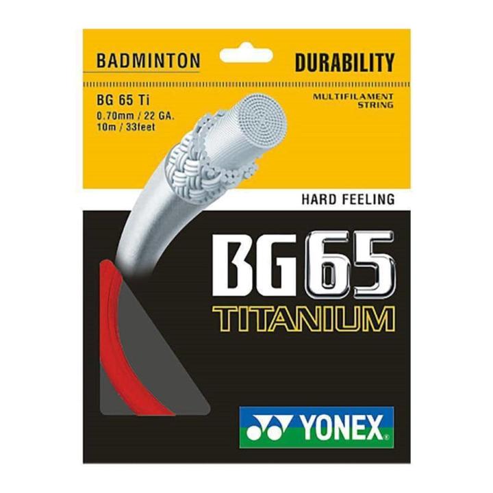 YOUNEX BADMINTON ,RACKET ,STRING -BG 65-JAPAN