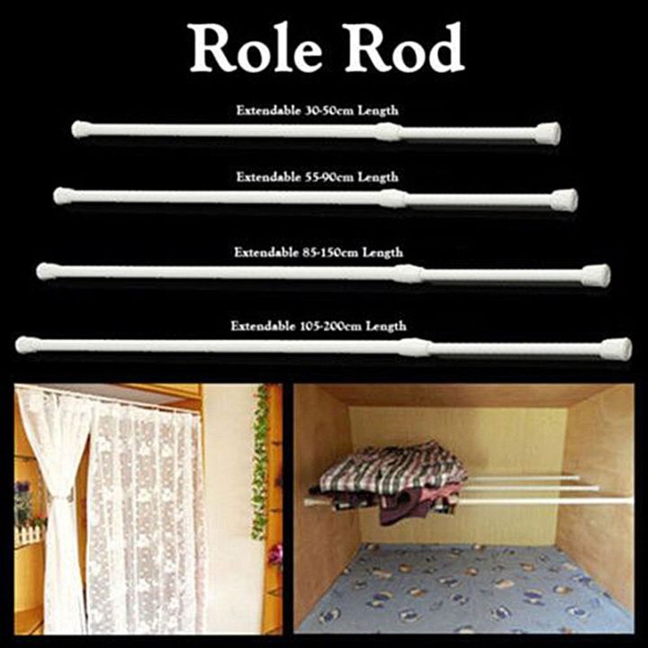 Curtain%20Rail%20Pole%20Rod%20Telescopic%20Tension%20High%20Carbon%20Steel%20Extendable%20For%20Bathroom%20-%20Image%207