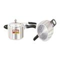 Classic Pressure Cooker - 4.5L – Silver. 
