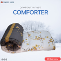 Comfort Lightweight King Comforter - Great to Have - Simple To Use - All Season Soft Quilted Bed Comforter. 