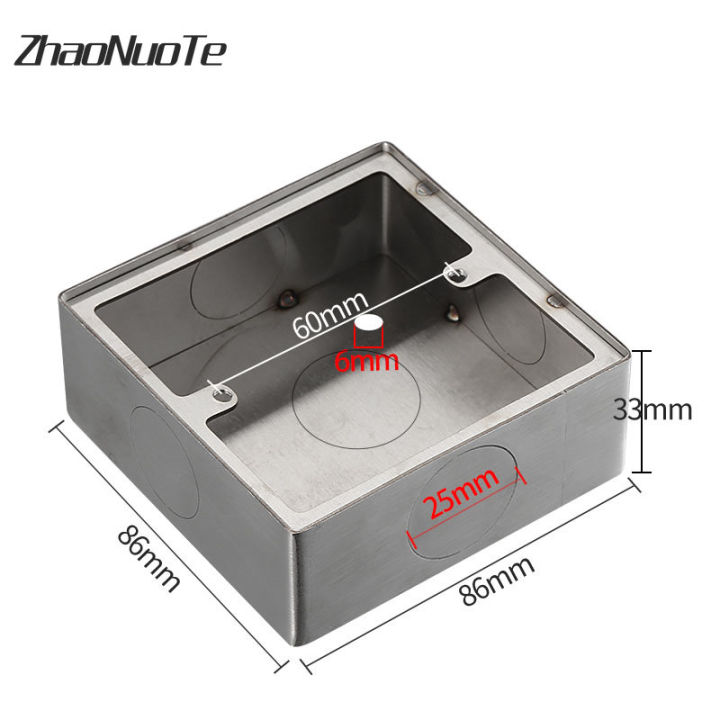 Type%2086%20Stainless%20Steel%20Box%20Surface%20Mount%20Wall%20Switch%20Socket%20Junction%20Box%2025%20Mm%20-%20Image%205