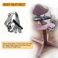 Baby Seat Belt, 3 Point Seat Harness High Chair Kid Seat Strap. 