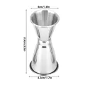 Stainless Steel Cocktail Jigger Double Head Measuring Cup Ounce Alcohol Measuring Cup Bar Shaker Tool. 