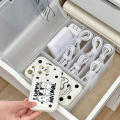 Acrylic Storage Box Accessible 22**6.5cm Multi-grid Charger Organizer Cable Organizer for Office Home Desktop Tech Accessories Students.