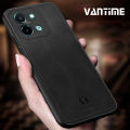 Vantime for vivo Y28 4G Case Modern PU Leather Matte Hard Back Case Compatible with Magnetic Holder. 