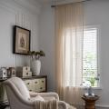 Useful Boho Windows Sheer Curtain with Tassel Home Decor Window Curtain Solid Color Easy to Install. 