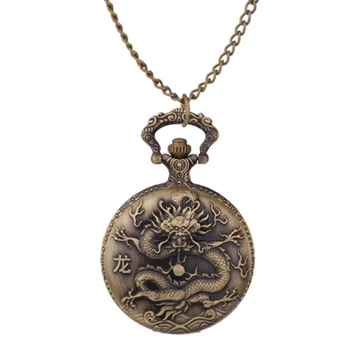 Zodiac%20large%20watch,%20stylish%20creative%20embossed%20vintage%20bronze%20pocket%20watch%20with%20chain%20flap,%20small%20quartz%20watch%20-%20Image%203