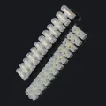 PVC Connector Heavy Duty AC 220v 5 to 30Ampere 12 Way Electrical Screw Terminal Connector PVC Plastic Electrical Cable Connector.