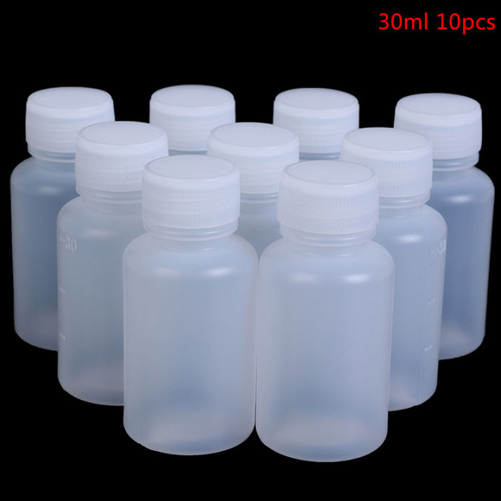 【Value Bundle】 10pcs 30ml dispensing bottle translucent sample bottle ...