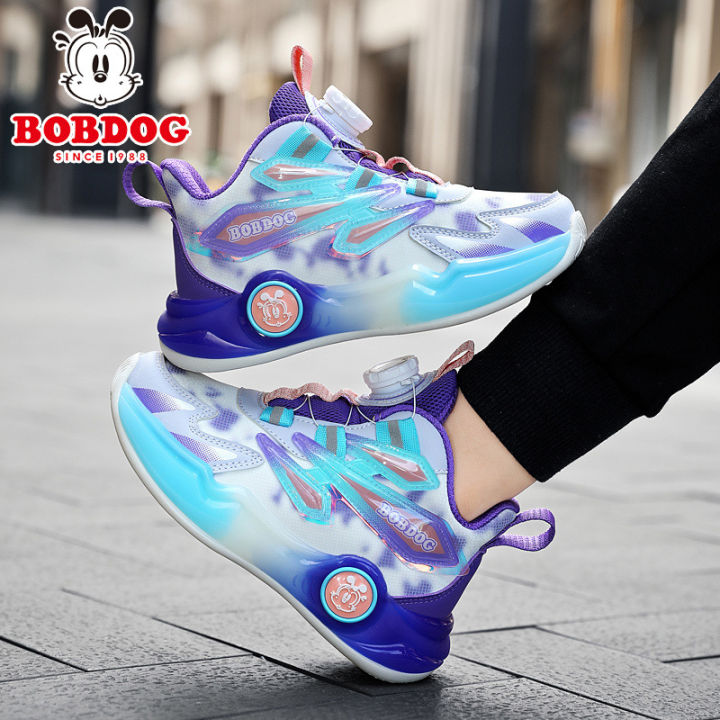 Bobdog%20Basketball%20Shoes%20for%20Boys%20Autumn%20and%20Winter%20New%20Leather%20Non-Slip%20Children's%20Sneaker%20Rotary%20Button%20Youth%20Fashion%20Pumps%20-%20Image%204
