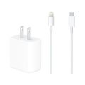 For iPhone 11 18W USB-C Power Adapter Charger US EU Plug Smart Phone Fast Charger Adapter with Type-C to Lightning Cable For iPad For iPhone 11 Pro Max 8/X/Xs Max/Xr/11 Pro. 