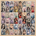 10/30/63PCS Retro Hong Kong Style Fashion Girl Poster Sticker DIY Laptop Luggage Skateboard Graffiti Decals Fun for Kid Toy.