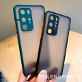 Fine-hole phantom is suitable for oppoA93 A55 R17 Reno5Pro skin-like matte phone case, lens case.