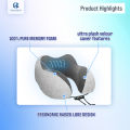 U Shaped Memory Foam Neck Pillows Soft Travel Pillow Massage Neck Pillow Sleeping Airplane Pillow Cervical Bedding. 