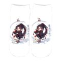 Mo Dao Zu Shi Cotton Socks Anime Cosplay Wei Wuxian Lan Wangji Casual Breathable Soft Low Tube Socks gift for chenqingling fans.