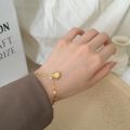 Heart Shaped Pendants Bracelet For Women. 