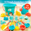 【Shop Now and Save】 Children Beach Toys Summer Outdoor Games Sand Play Plastic Bucket Watering Bottle Shovels Kids Beach Water Game Toys Tools Gifrs.