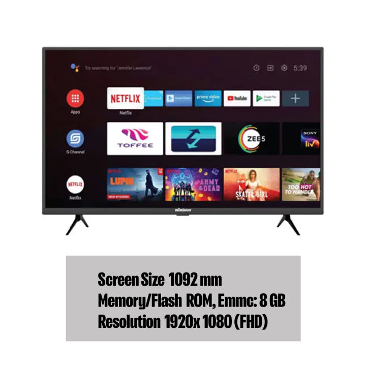 Minister%20M-43%20ANDROID%20VOICE%20MI43M30PVB%20BLACK%20Free%20delivery%20with%20Free%20Delivery%20-%20Image%202