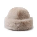 Fashion Winter Thick Furry Hairband Fluffy Russian Faux Fur Women Girl Fur Hat Winter Outdoor Earwarmer Ski Hats New Beanies Cap. 