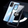 Phone Case Redmi 9 Power Back Cover Magnetic Transparent Clear Armor Ring Shockproof Back Cover for Mi Redmi9 Power Case. 
