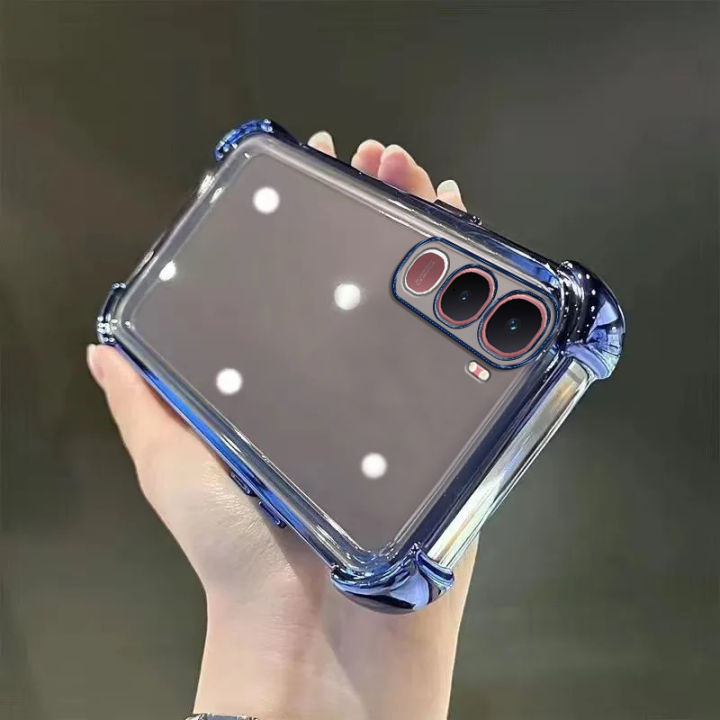 Tokifu%20For%20VIVO%20Y21D%20Transparent%20Full-Coverage%20Electroplated%20Shockproof%20Soft%20Silicone%20Premium%20Airbag%20Phone%20Case%20-%20Image%205