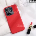 Phone case For Realme C61 Back cover Soft Liquid Skin friendly Silicone Rubber Environmentally Cover For Realme C63 Cover cases. 