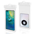 New large transparent mobile bag PVC swimming phone waterproof cover. 