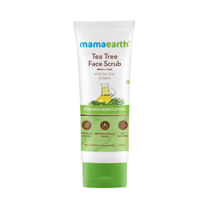 Mamaearth Tea Tree Scrub - 100ml
