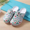 Medical Shoes EVA Non-slip Laboratory Doctor Clogs Non-slip Nurse Clogs Surgical Shoes Casual Beach Womens Work Slippers. 