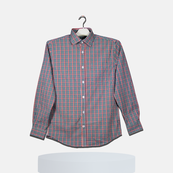 Premium Quality Men's Formal Check Shirt ST 09