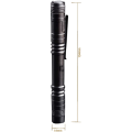 2PC LED Mini Flashlight - High Lumen, Zoomable, Water Resistant Light - Pocket-Size Small LED Flashlight.