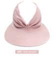 Spring Summer Female Sun Hat Women UV Resistant ElasticTop Empty Cap Ponytail Visors Chapue Beach Hat For Girls Student. 