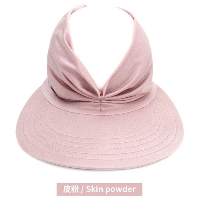 Spring%20Summer%20Female%20Sun%20Hat%20Women%20UV%20Resistant%20ElasticTop%20Empty%20Cap%20Ponytail%20Visors%20Chapue%20Beach%20Hat%20For%20Girls%20Student%20-%20Image%206
