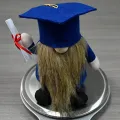 Feless Dwarf Bhelor Gown Wear ic Style Plush Feless Doll. 
