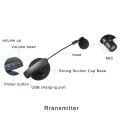Violin UHF Wireless Microphone Portable Musical Condenser Instrument Microphone Wireless Guitar Microphone for Violin Amplifier. 