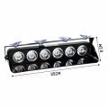 6 LED Police Emergency Flashing Light/Flasher Strobe/Warning Light Universal for Car/Jeep/Trucks Etc. 1Pcs(Red/Blue). 