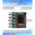 ZK-MT21 2.1 Channel Bluetooth 5.0 Subwoofer Amplifier Board 50WX2+100W Power Audio Stereo Amplifier Board Bass AMP AUX.