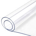 Odorless soft glass plastic PVC tablecloth: waterproof, scald, oil-proof, no-wash table mat, transparent coffee table mat, thick crystal plate.