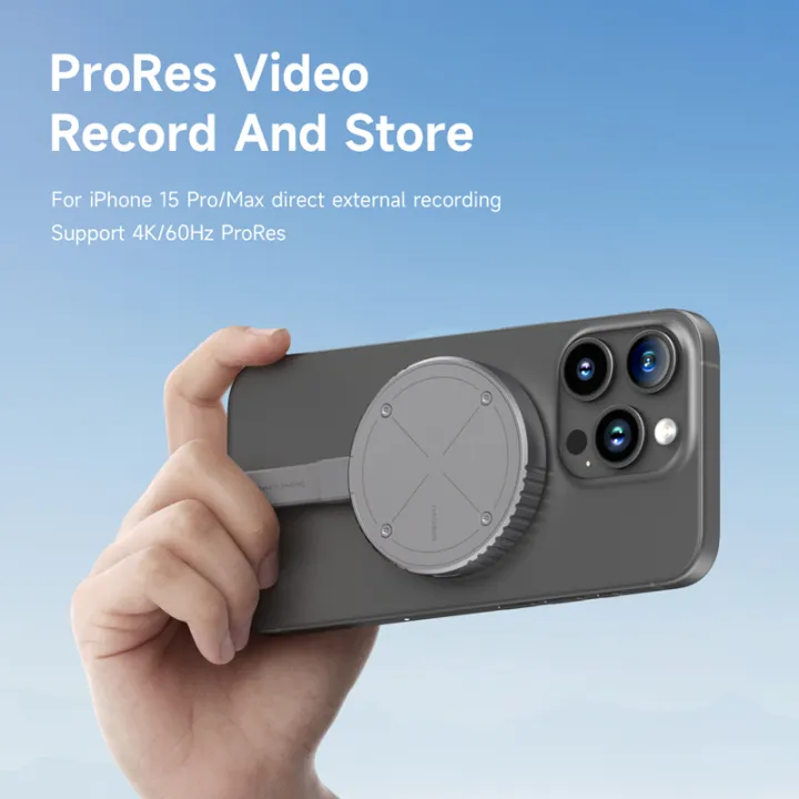 Hagibis%20Magnetic%20M.2%202230%20NVMe%20SSD%20Enclosure%20Magsafe%20SSD%20Case%20USB%20C%203.2%20Gen2%20to%20NVMe%20PCI-E%20for%20iPhone%2015%20Pro%20Max%20ProRes%20MacBook%20-%20Image%204