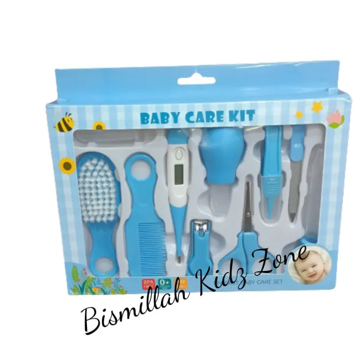 Baby%20Care%20Kit,%2010%20Pcs%20Convenient%20Healthcare%20Grooming%20Set%20Essential%20Daily%20Care%20Tool%20Nail%20Clipper%20Manicure%20Safety%20Scissors%20Nose%20Cleaner%20Hair%20Brush%20Comb%20Personal%20Care%20Kit%20for%20Toddler%20Infant-%20Multicolor%20-%20Image%202