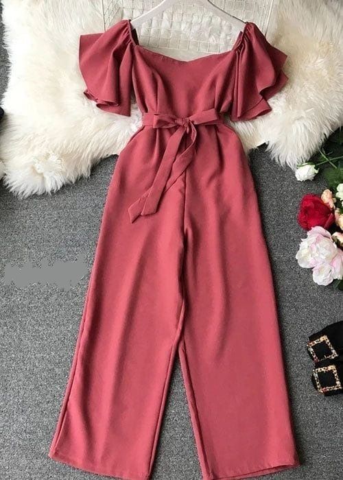 Western%20Fashion%20Ladis%20Stitched%20Jumpsuit%20Charry%20Georgette%20style%20Kurti%20dress%20for%20women%20-%20Image%202
