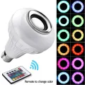 Bluetooth Speaker Bulb - Remote Control Colour Changing Bulb With Bluetooth Speaker LED Music Bulb. 