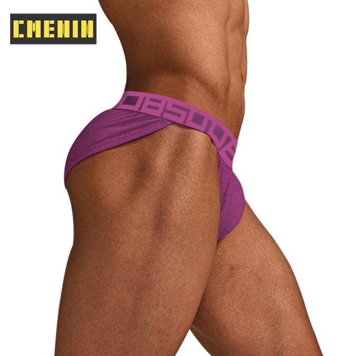 CMENIN 1pcs BS 1Pcs Cotton Mens Briefs Underpants Shorts Low waist Man's Underwear Bikini Men Briefs BS3125