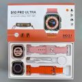 Waterproof Smartwatch With Protective Case 2PCS Straps S10 PRO ULTRA 49MM Smart Watch 2.1" HD Wireless Charging NFC Bluetooth Call Watch Band. 
