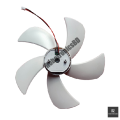 8 Inch BLDC Brushless Fan Motor – 9V/12V Fan Core with 5 Blades | High Air Flow. 