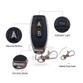 433Mhz RF Remote Control Circuit Universal Wireless Switch DC 5V 12V 24V 2CH rf Relay Receiver and Keyfob Transmitter for Garage.