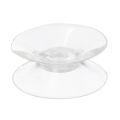 [Featured] 1Pc Transparent Thicken PVC Double Sided Round Vacuum Table Suction Cups/Household Lightweight Non-slip Glass Sucker Pads Without Trace. 